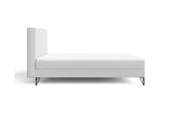 Boxspringbett Selina Slim Bouclé mit Stauraum – Sand