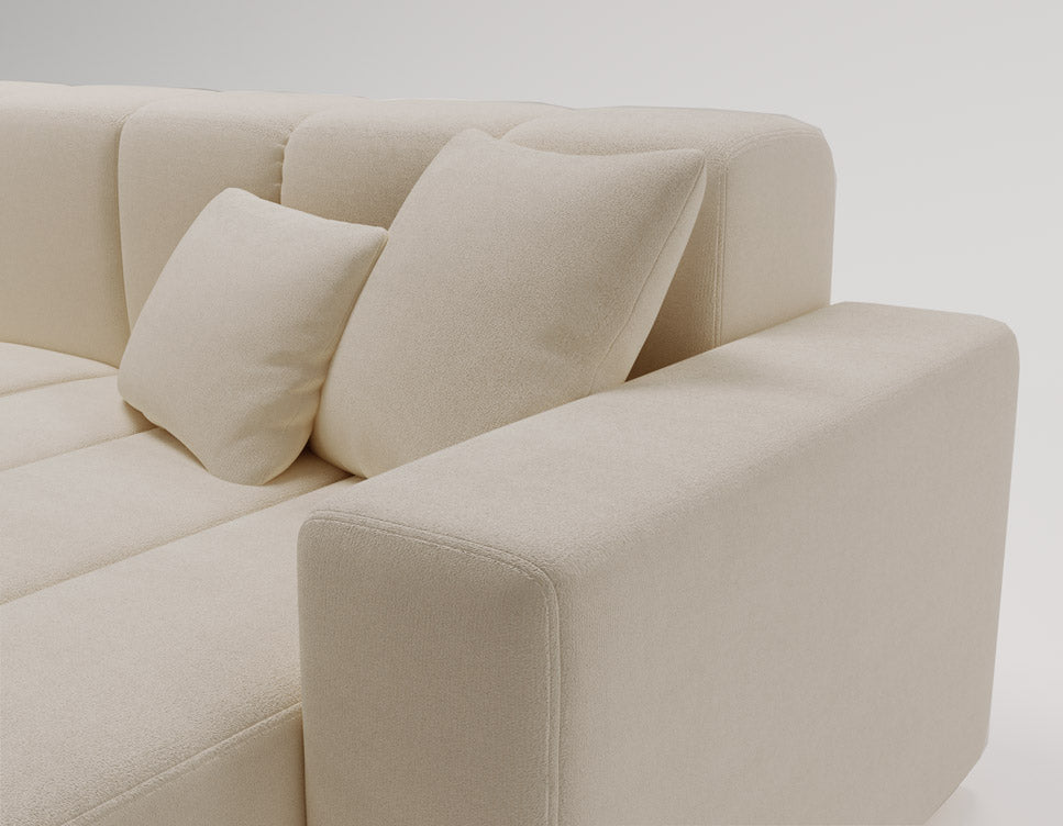 Designer Sofa Loft in Samt