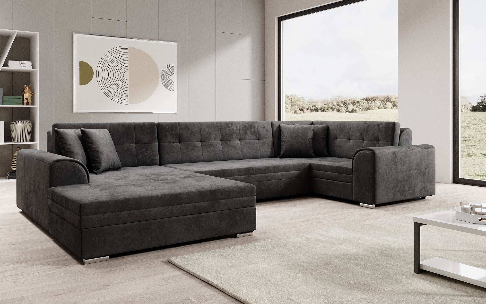 Designer Sofa Velio mit Schlaffunktion