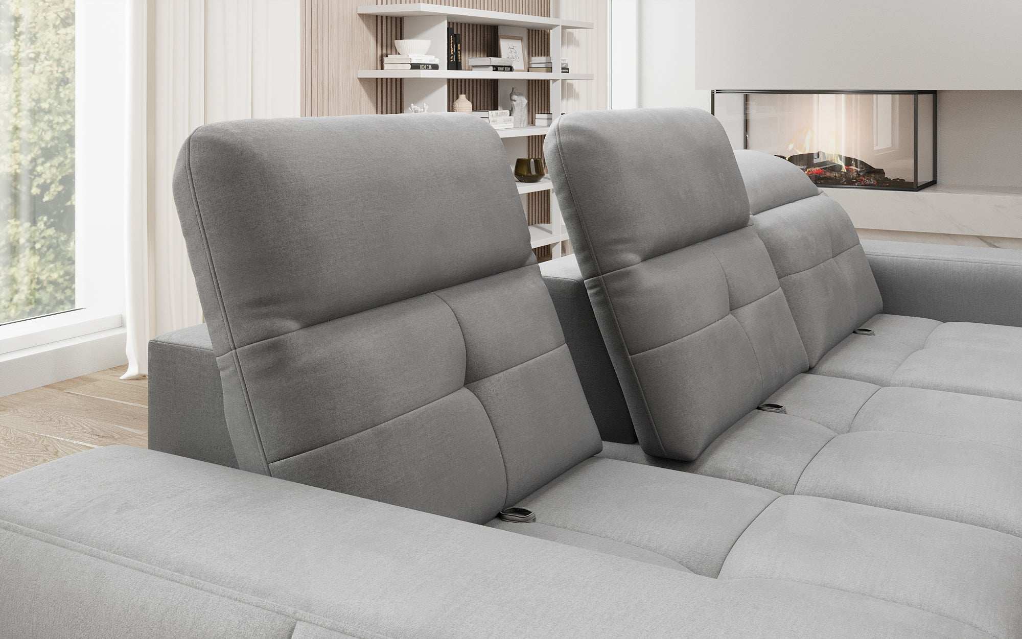 Designer Sofa Terina inkl. Beistellhocker