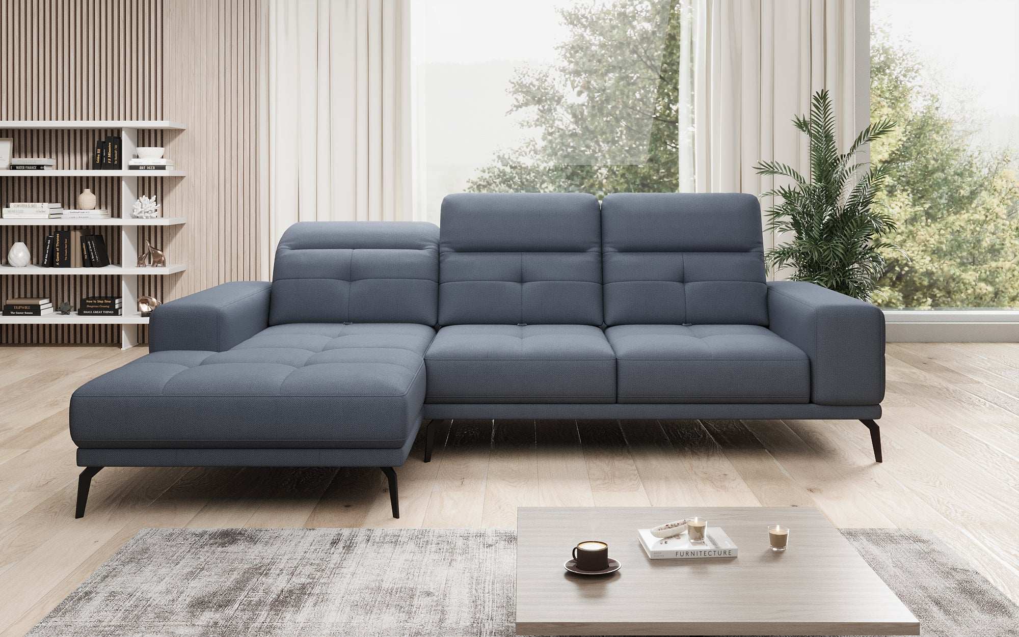Designer Sofa Terina inkl. Beistellhocker