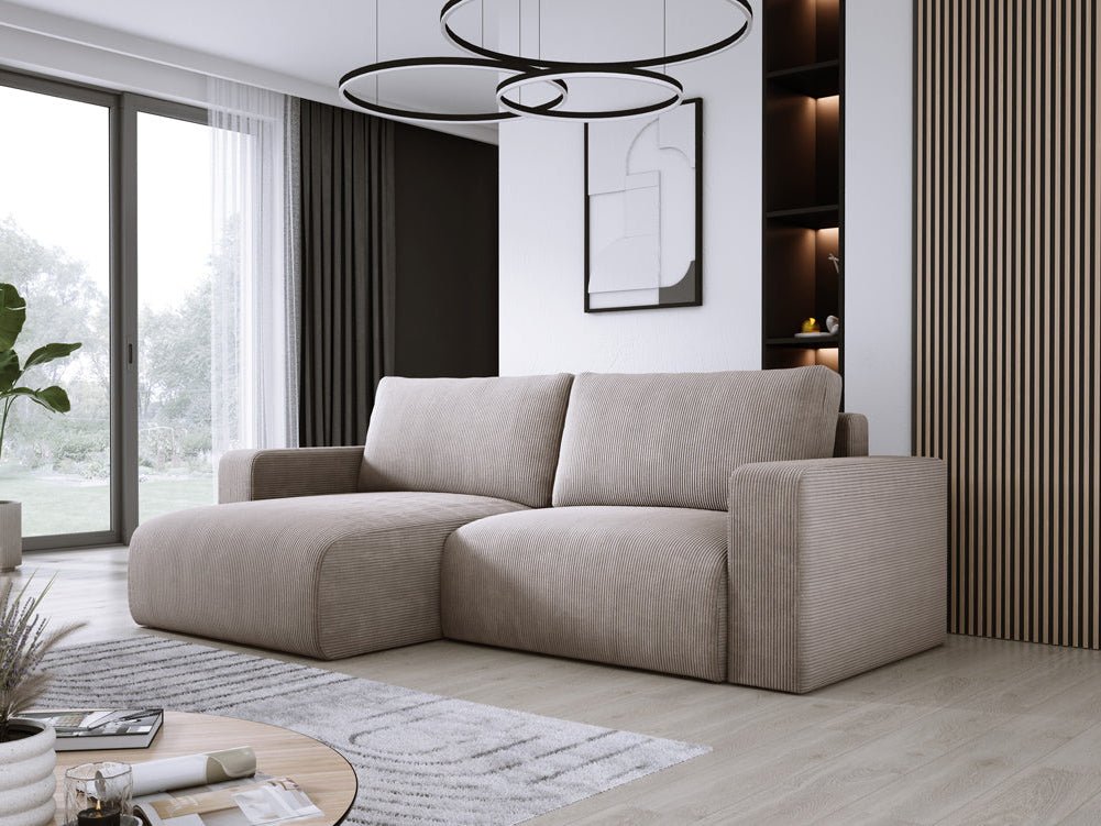 Designer Sofa Carl Cord mit Schlaf- und Klappfunktion