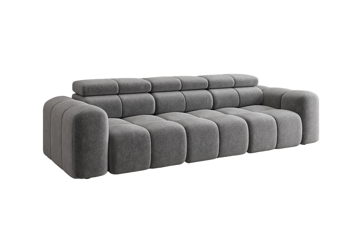 Designer Sofa 3 Sitzer Mia in Chenille
