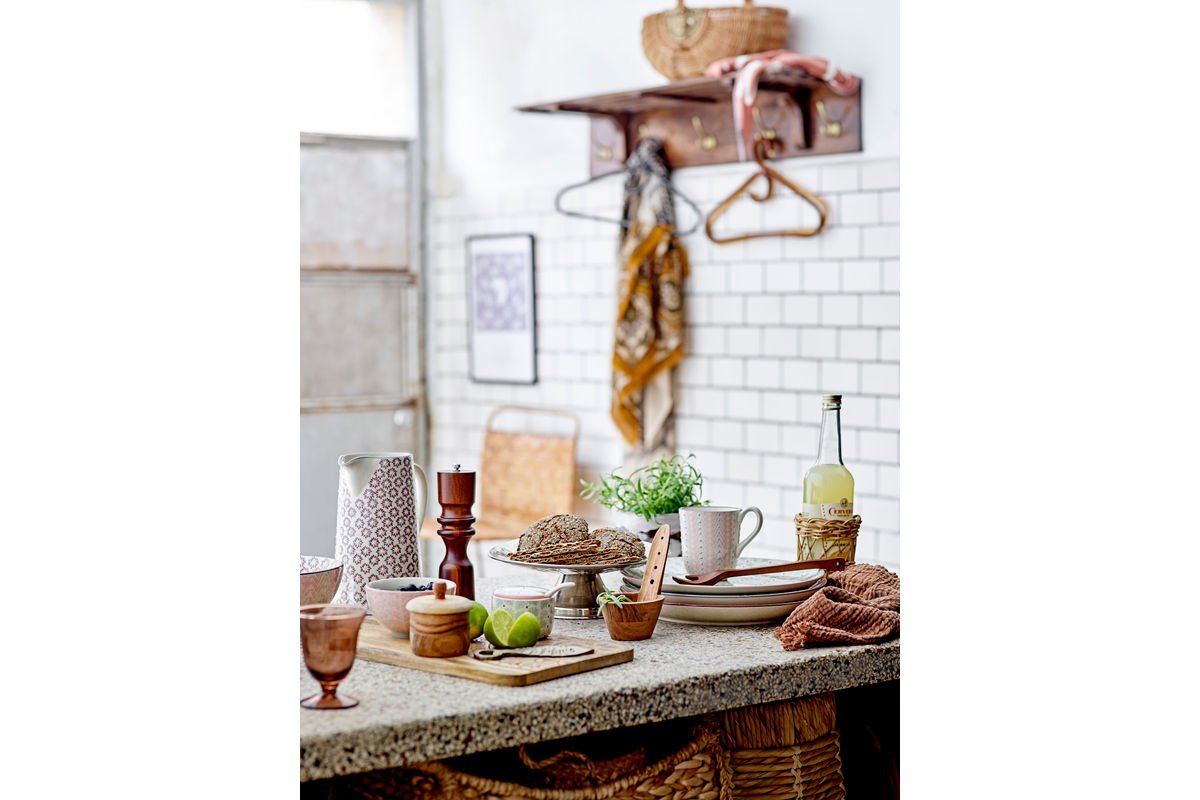 Krug Sabi – Stoneware with Hand-Painted Details in Violet