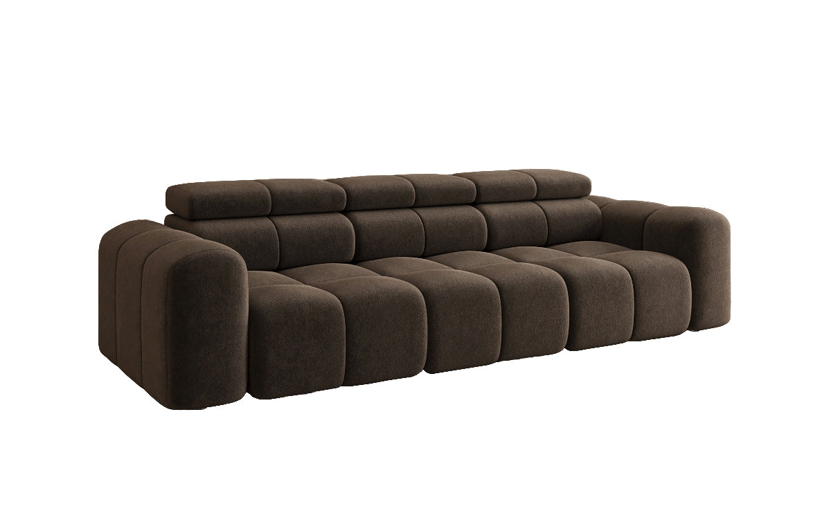 Designer Sofa 3 Sitzer Mia in Chenille