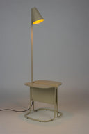 Stehlampe Eilif – aus Eisen in Beige