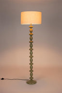 Floor lamp Nunzio – made of iron in Green