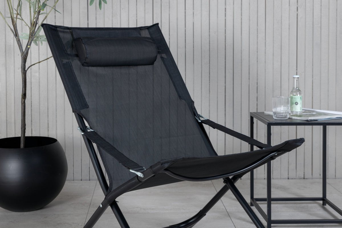 2-piece set - Zephyr sun lounger made of aluminum/polyester
