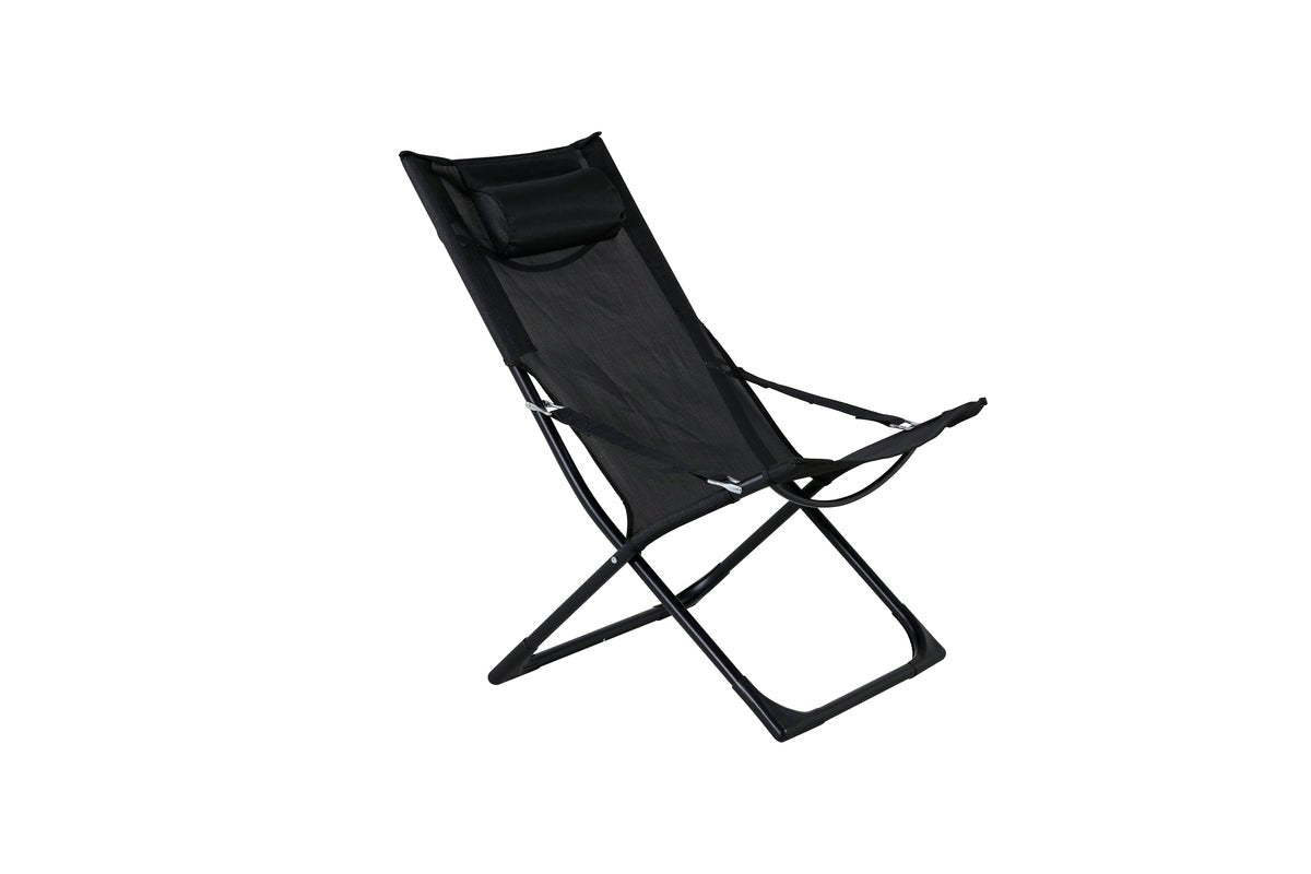 2-piece set - Zephyr sun lounger made of aluminum/polyester