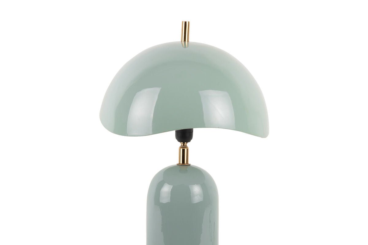 Table Lamp Madeira - Designer Light Made of Iron with Wave Shade