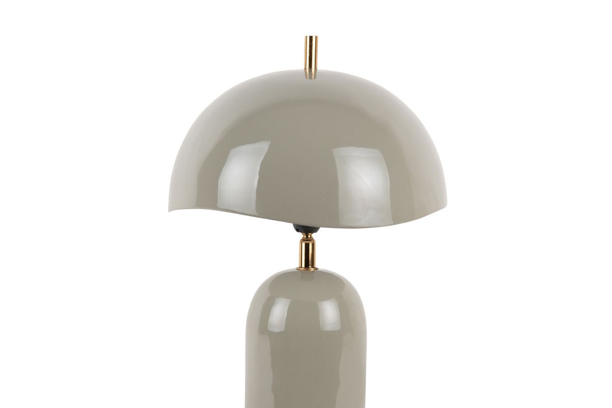 Table Lamp Madeira - Designer Light Made of Iron with Wave Shade