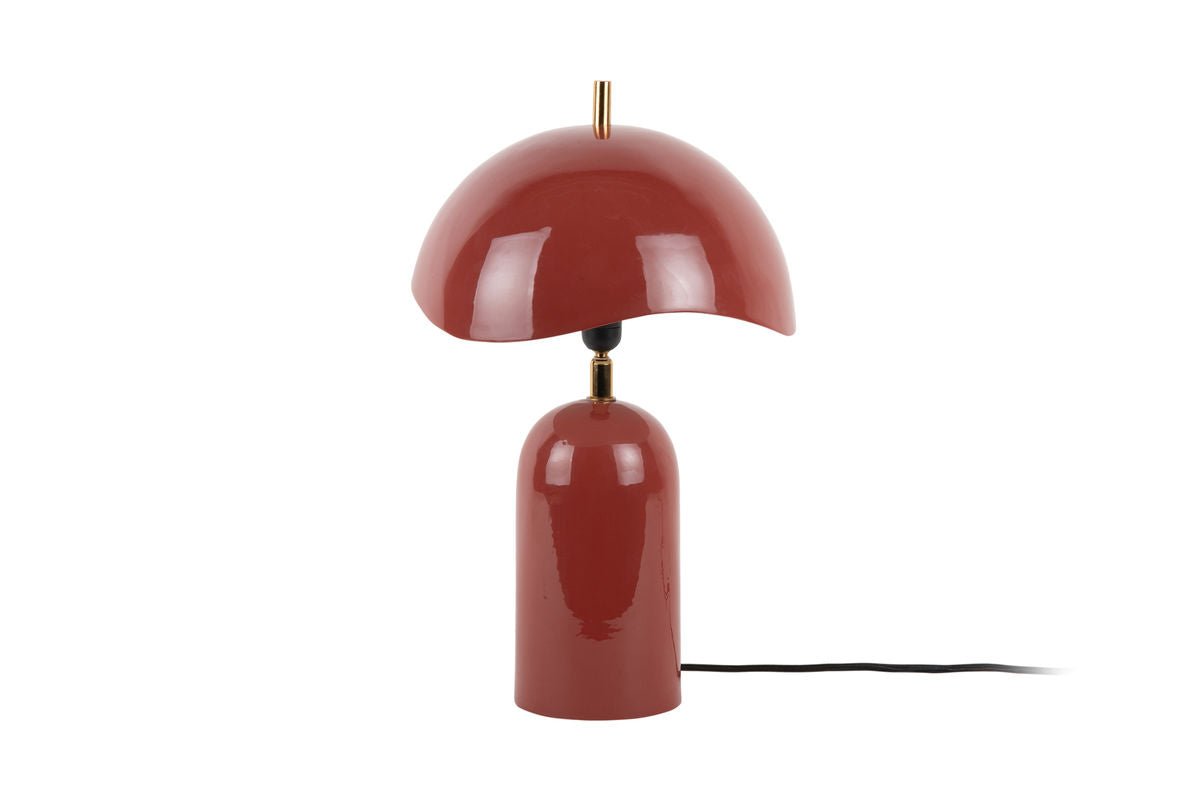 Table Lamp Madeira - Designer Light Made of Iron with Wave Shade