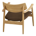 Designer armchair Agnar made of oak