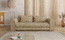 Designer Sofa Lil Buddy 3 Sitzer mit Schlaffunktion und Stauraum in Breitcord