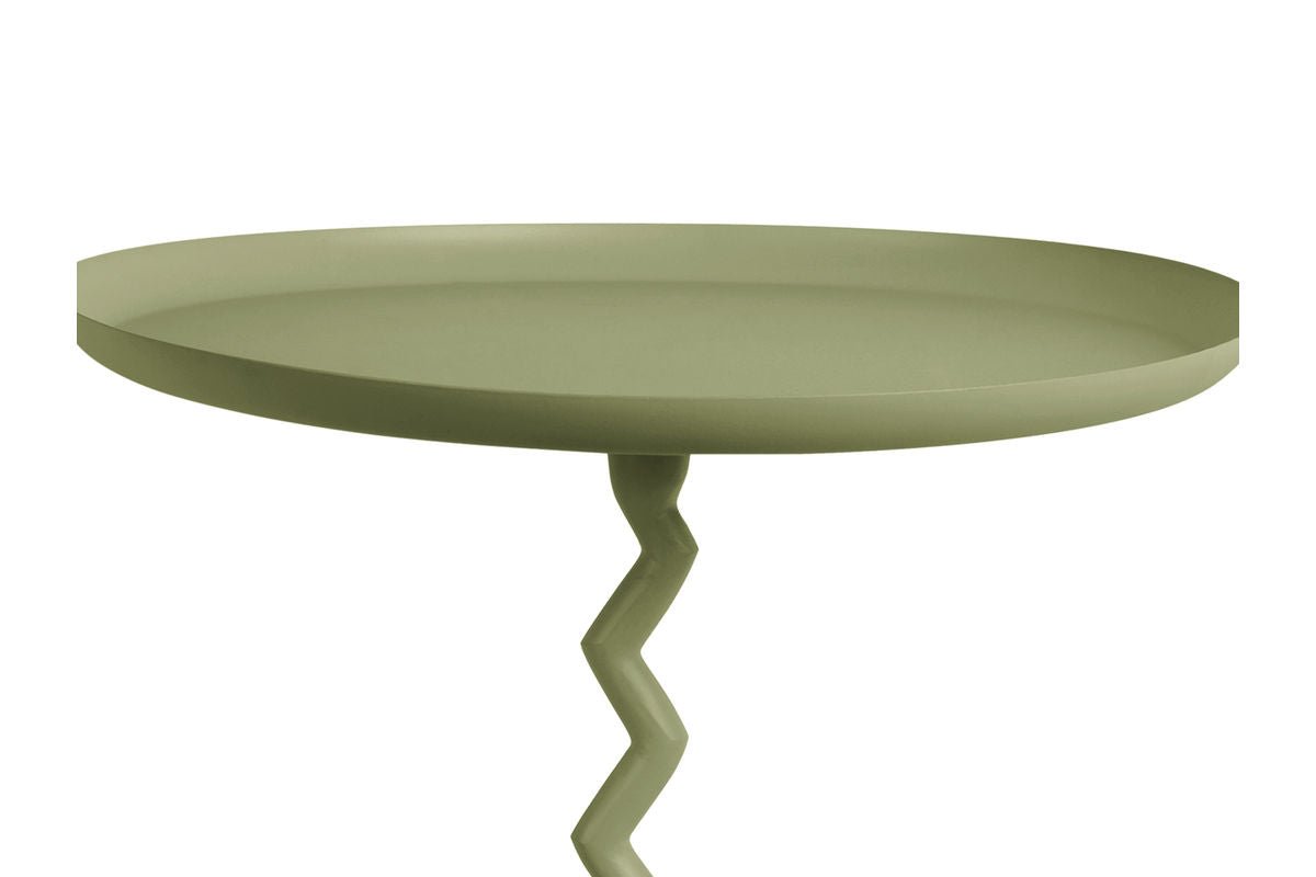 Side Table Bandicoot – made of Iron and Corkscrew Column