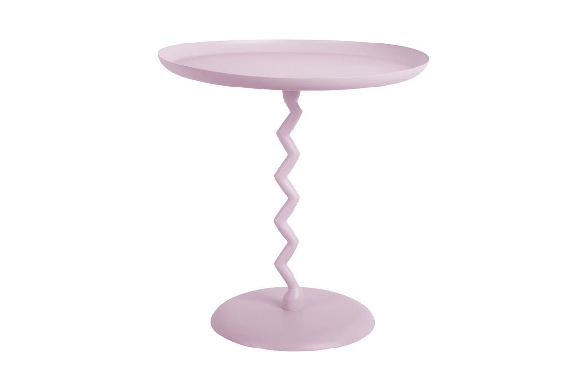 Side Table Bandicoot – made of Iron and Corkscrew Column