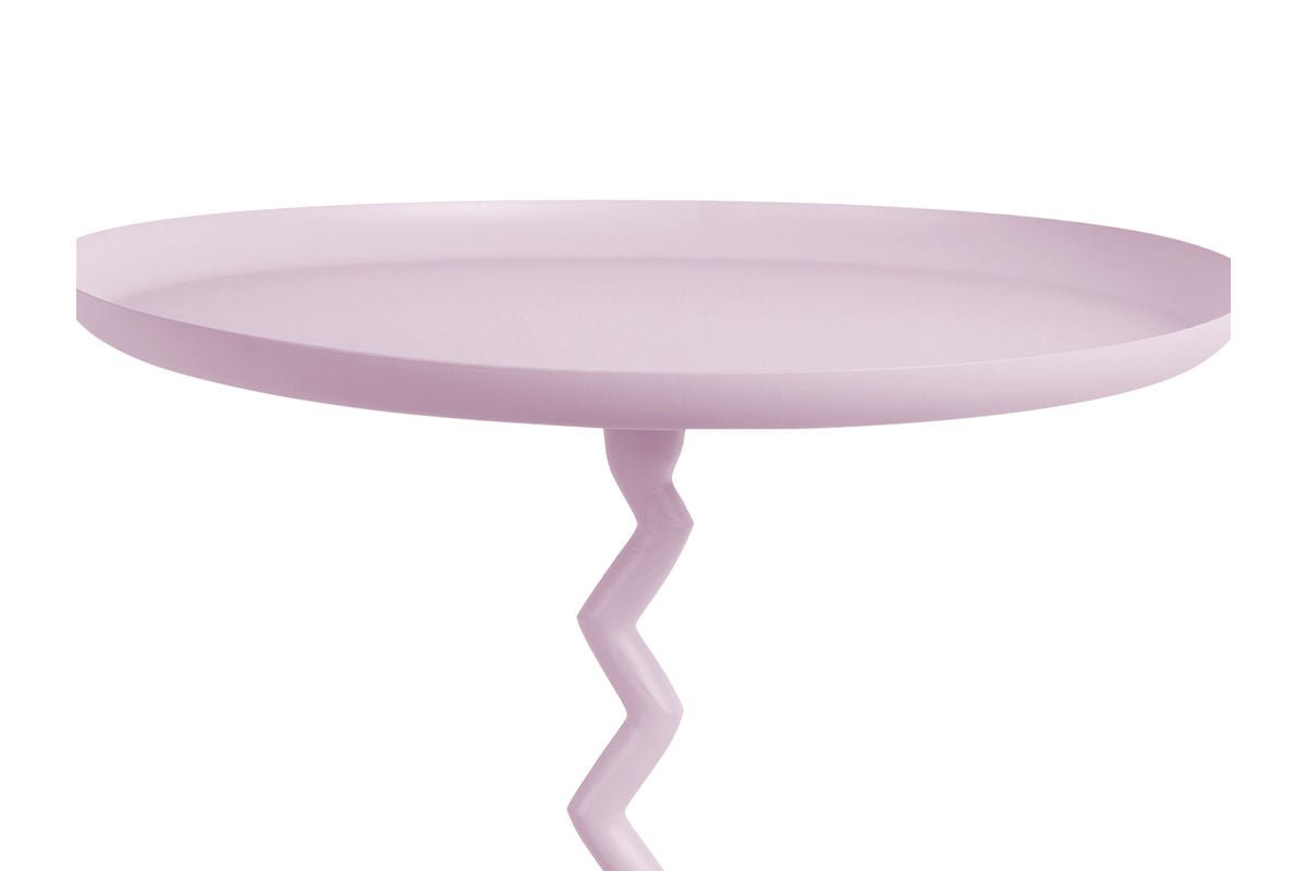 Side Table Bandicoot – made of Iron and Corkscrew Column