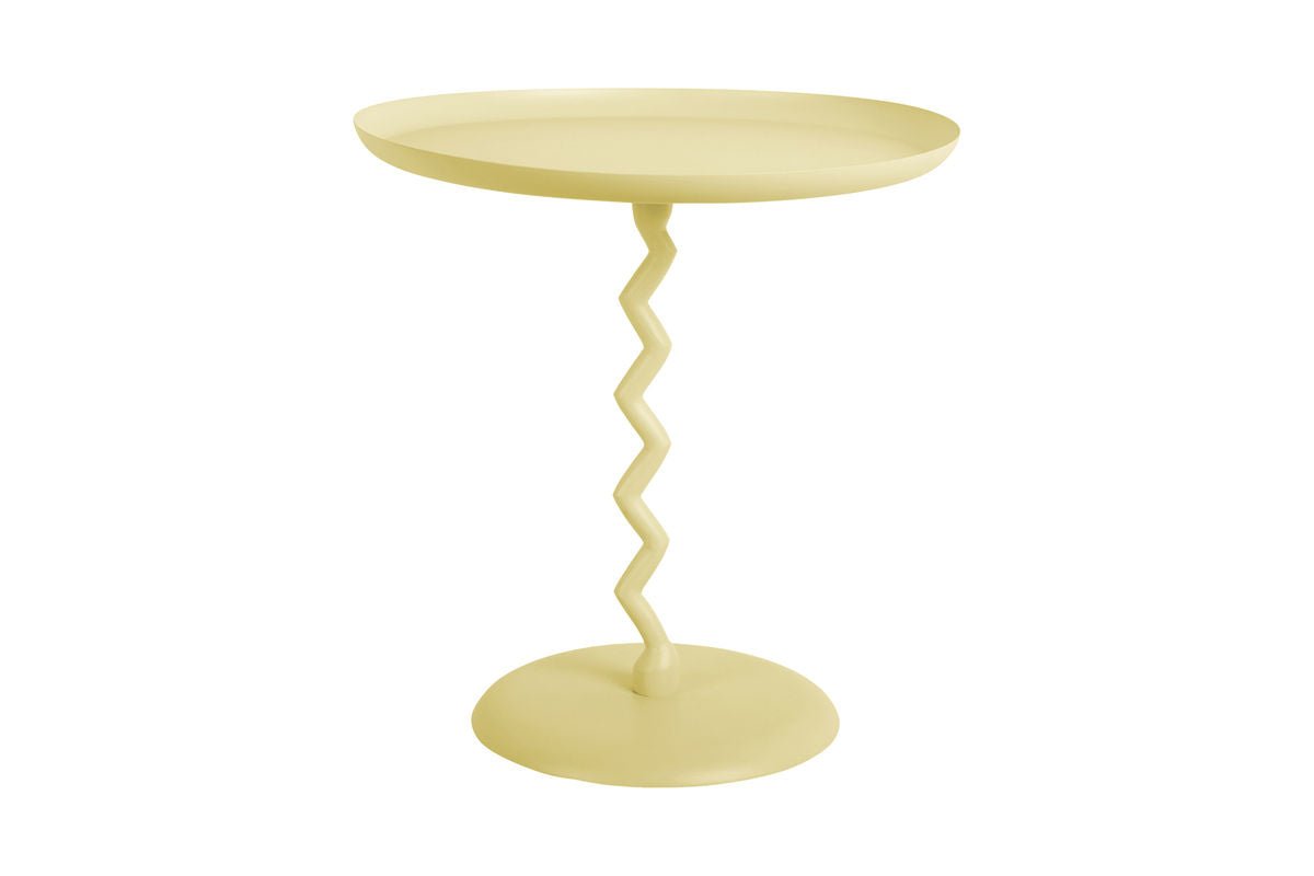 Side Table Bandicoot – made of Iron and Corkscrew Column