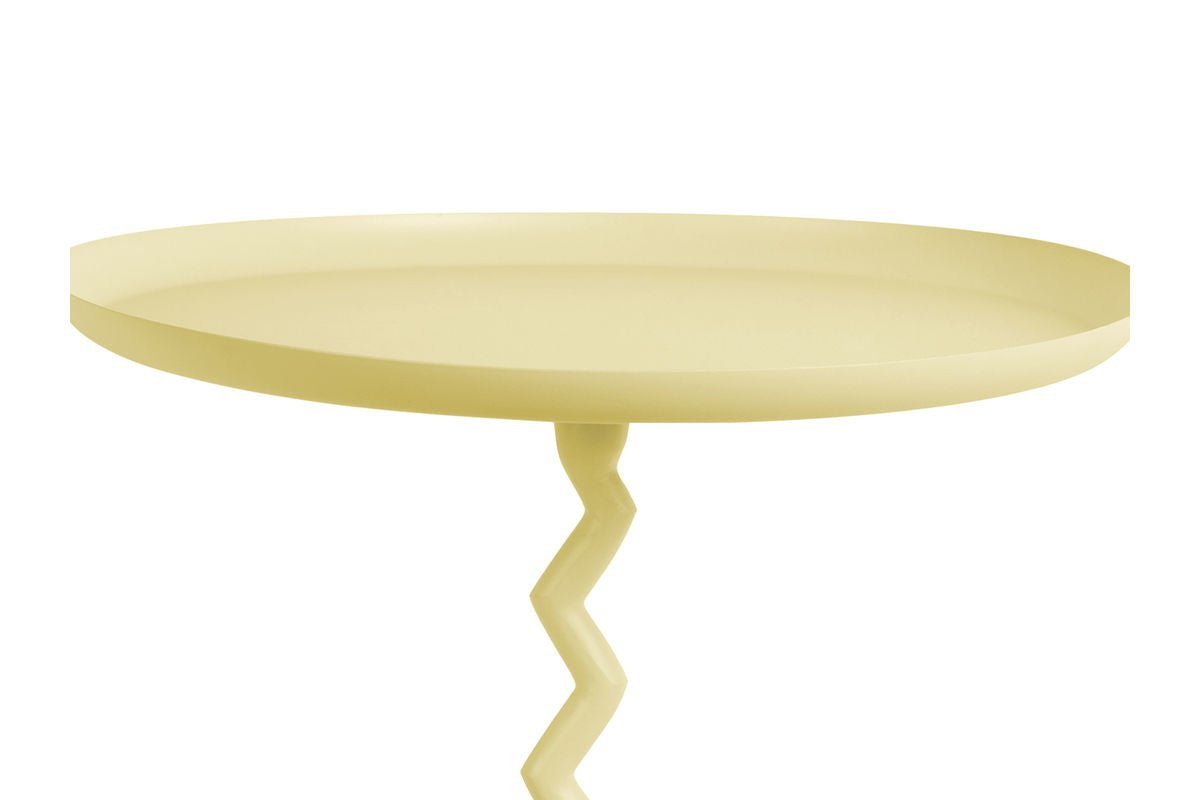 Side Table Bandicoot – made of Iron and Corkscrew Column