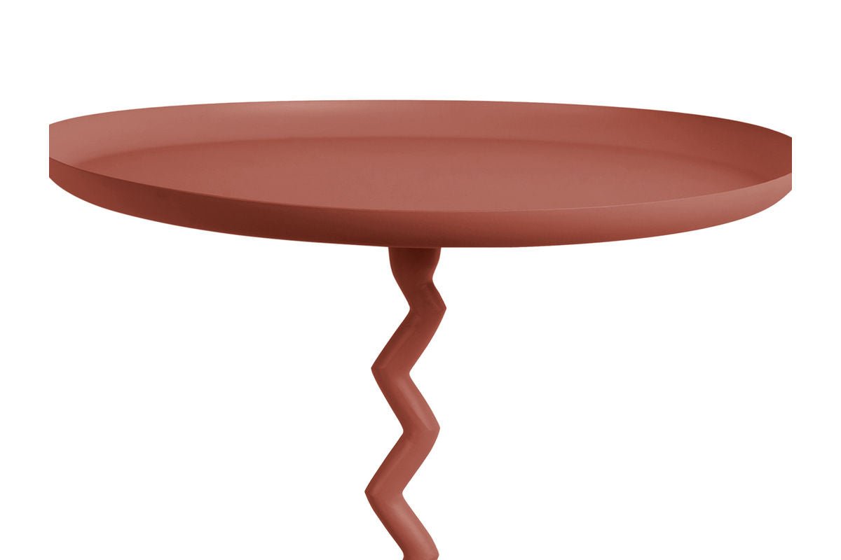 Side Table Bandicoot – made of Iron and Corkscrew Column