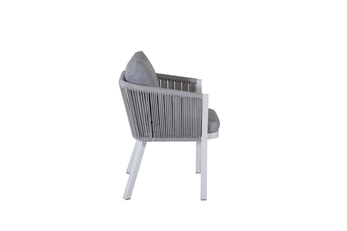 2-piece set - Garden chair Myria made of metal/polyester