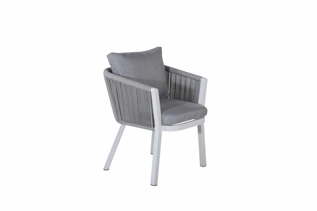 2-piece set - Garden chair Myria made of metal/polyester
