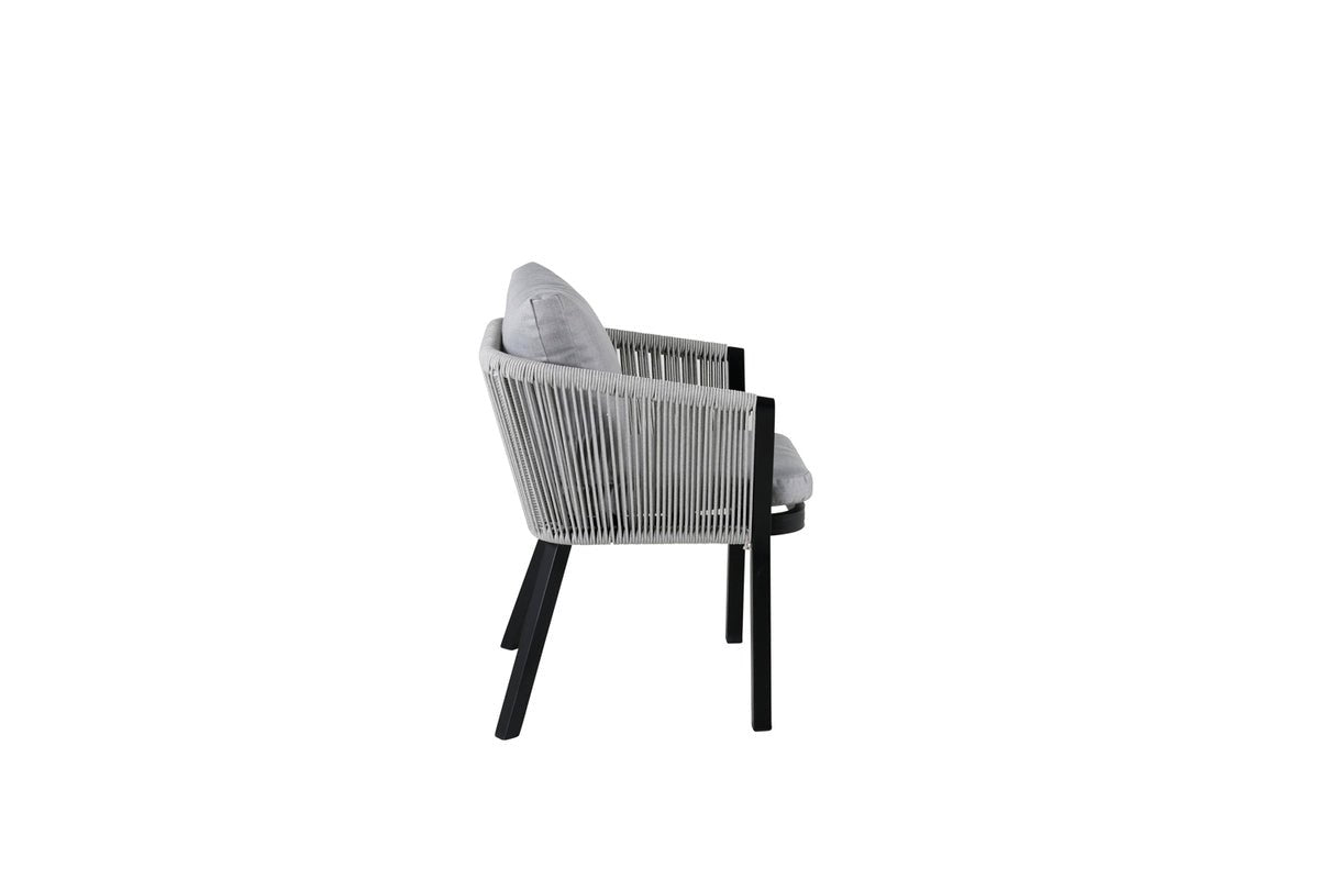 2-piece set - Garden chair Myria made of metal/polyester