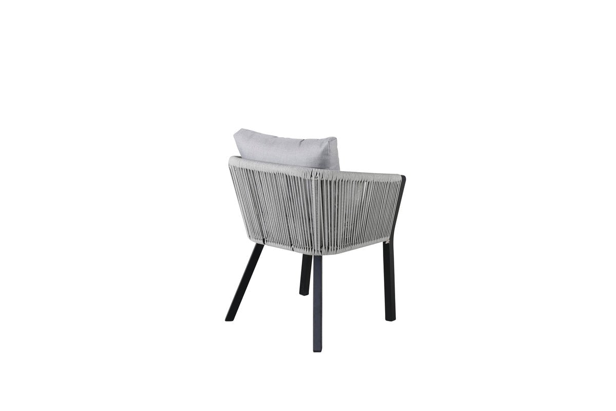 2-piece set - Garden chair Myria made of metal/polyester