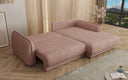 Designer Ecksofa Mojave II Stoff mit Schlaffunktion und Stauraum