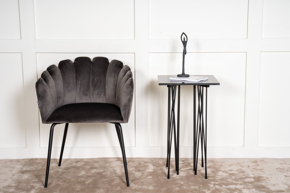 Side table Pablo – luxurious design with stone look