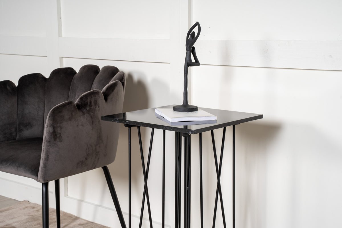 Side table Pablo – luxurious design with stone look