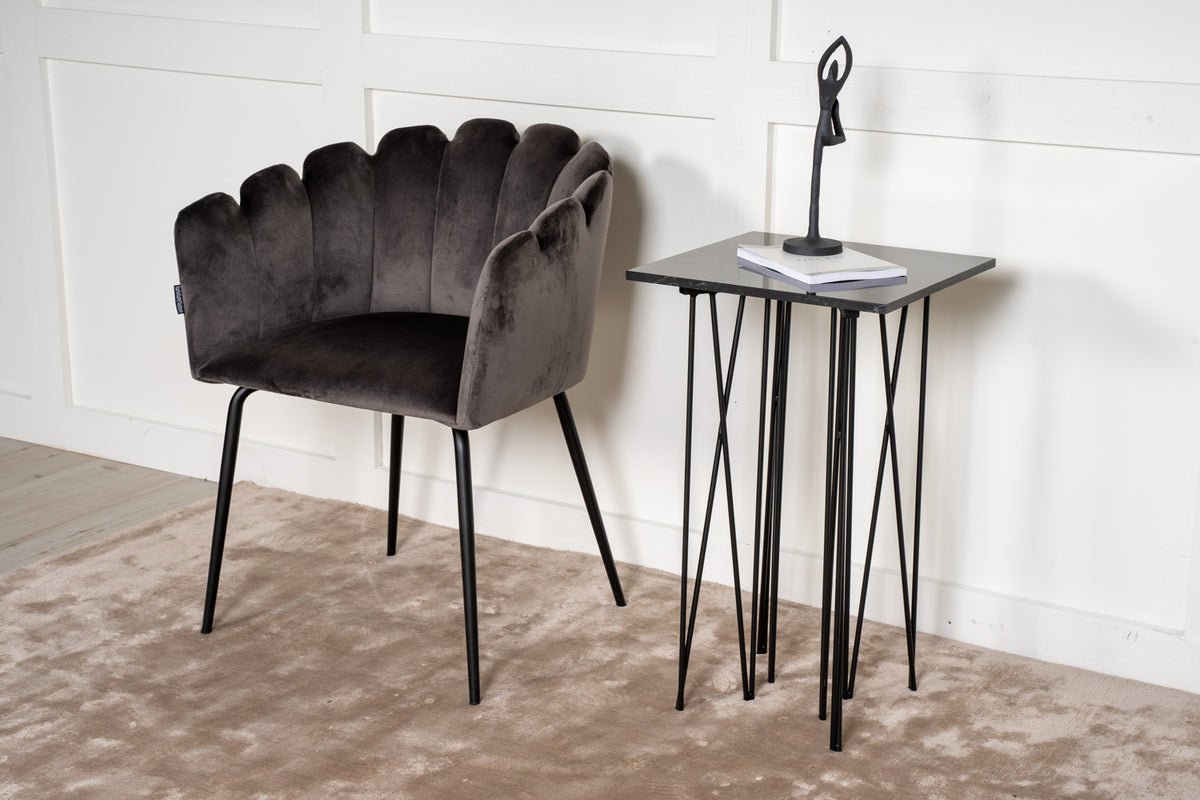Side table Pablo – luxurious design with stone look