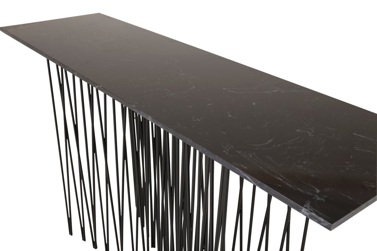 Side table Pablo – luxurious design with stone look