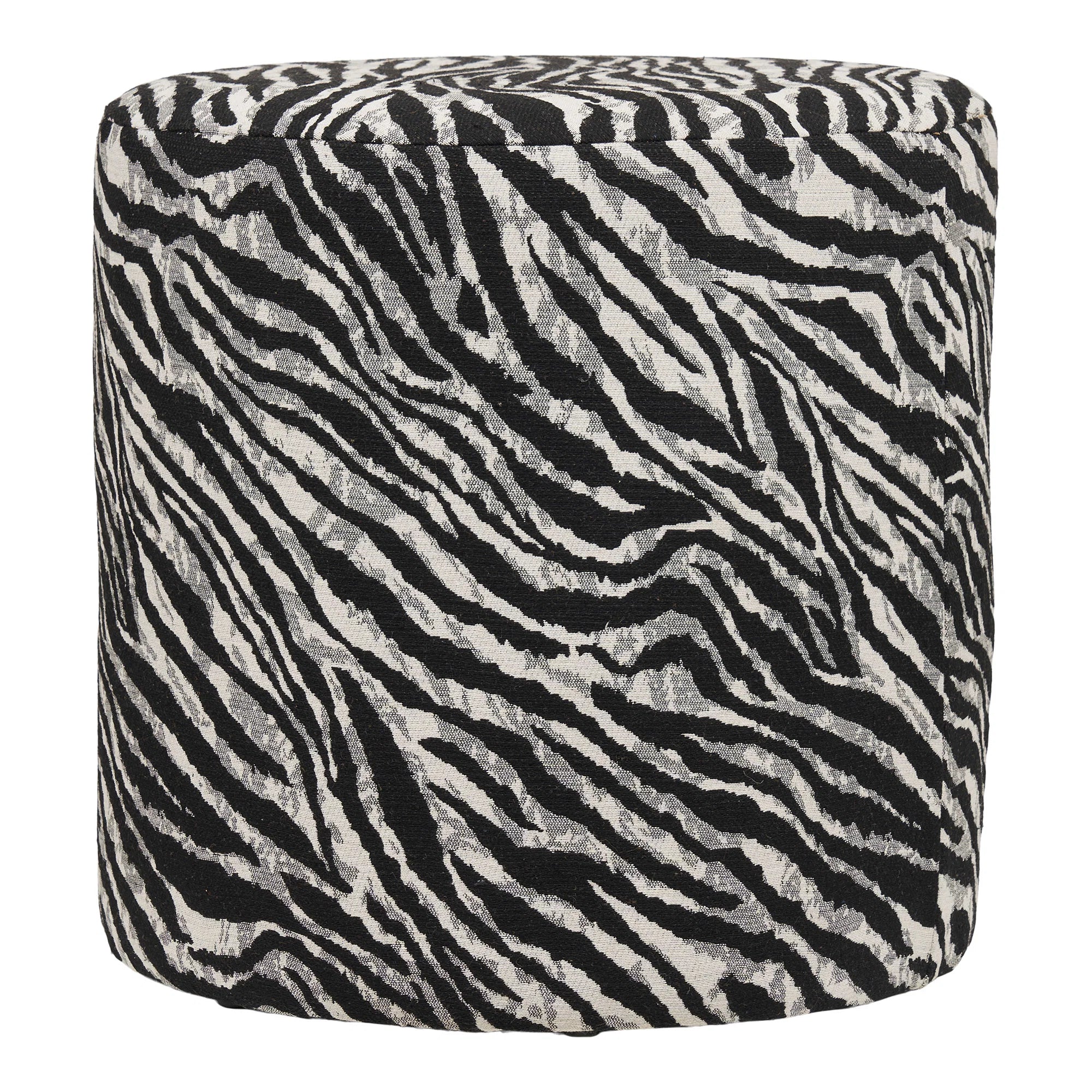 Kim side stool - in zebra look