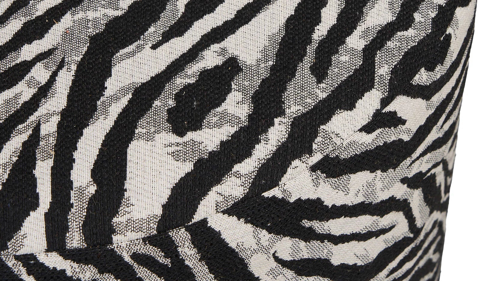 Kim side stool - in zebra look
