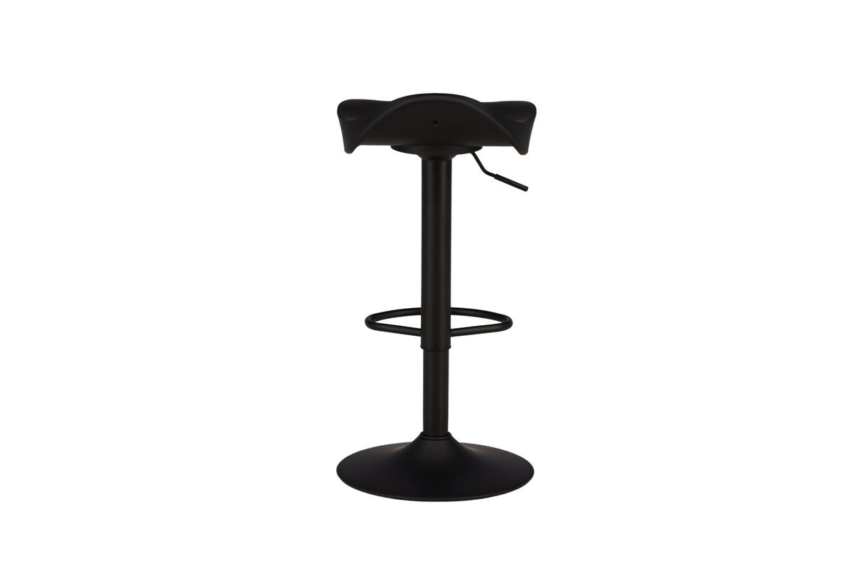 2-piece set - Bar stool Adoro in Black made of metal