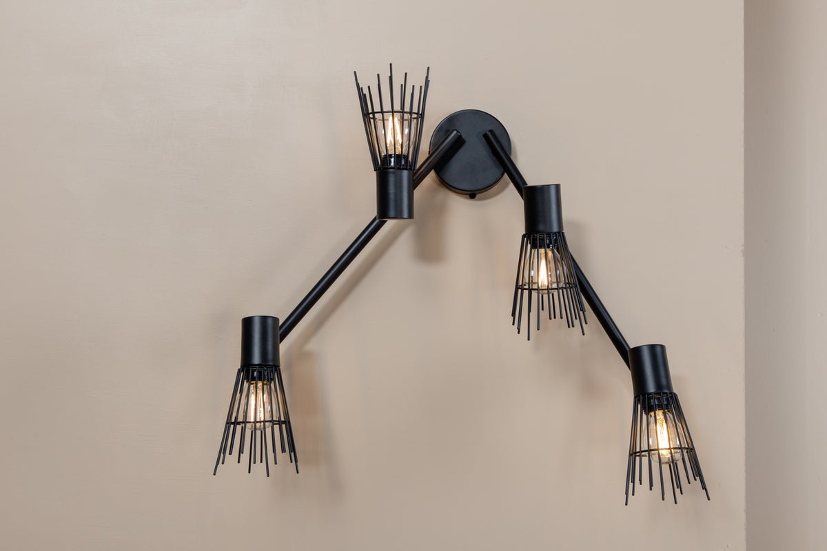 Wandleuchte „Anastasia" – Wahlweise 3 oder 4-flammig erhältlich