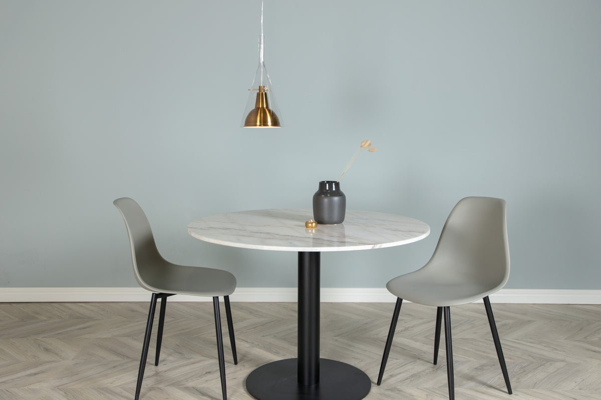 Pendant lamp "Impala" – Made of brass-colored aluminum