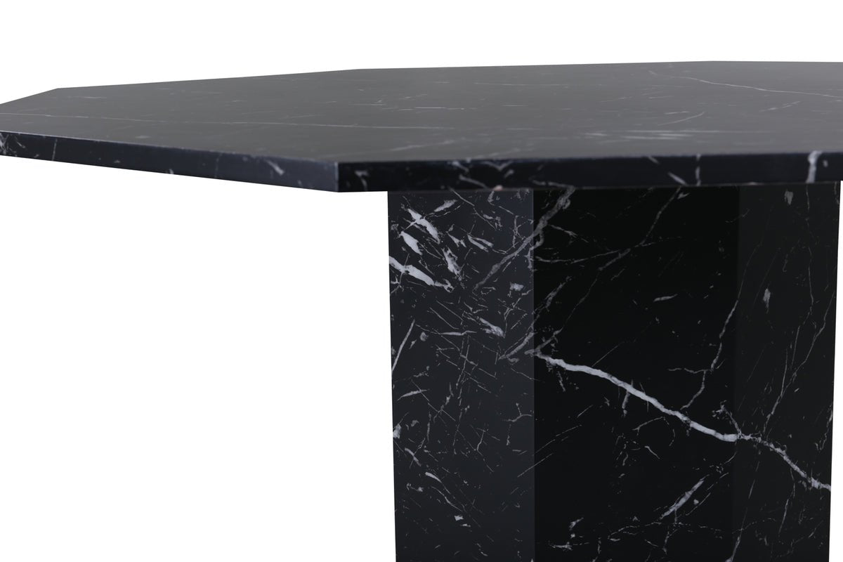 Dining table Orani - rests on a robust frame that combines stability and design