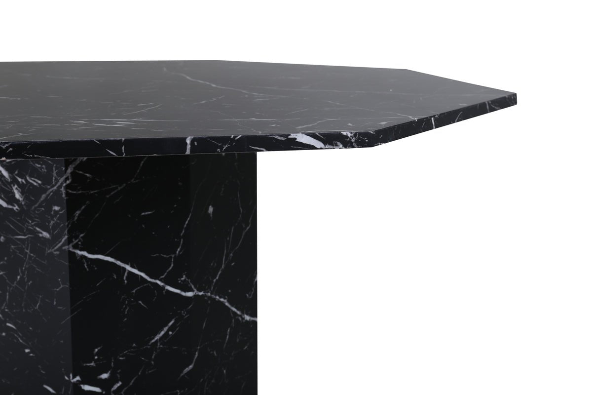 Dining table Orani - rests on a robust frame that combines stability and design