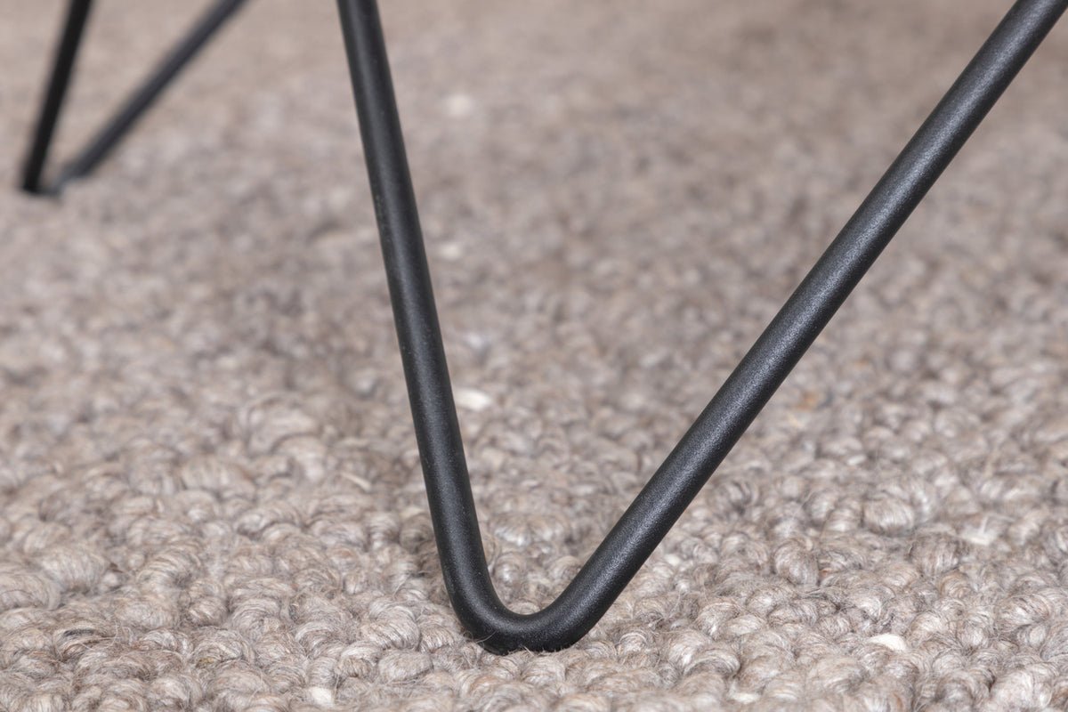 Coffee table Tango - with tabletop made of marble glass