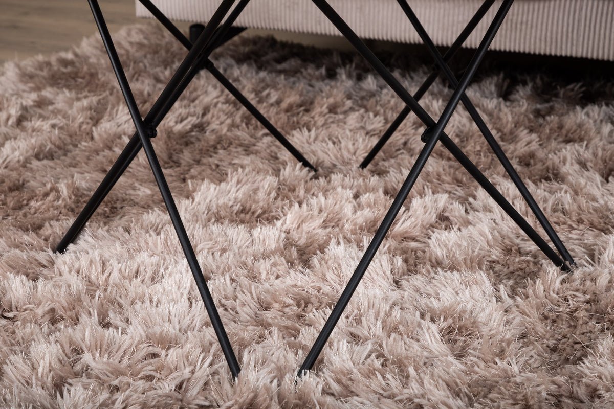 Coffee table Tango - with tabletop made of marble glass