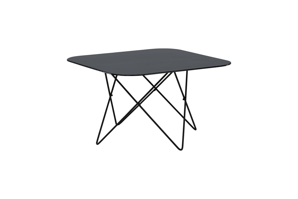 Coffee table Tango - with tabletop made of marble glass