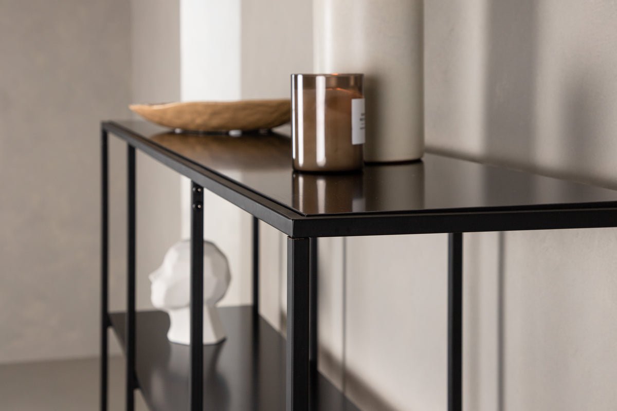 Regal Ravello – 150 cm, Black, Modern Industrial Skandi