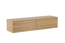 TV lowboard Valborg – walnut veneer in natural look