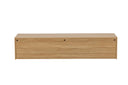 TV lowboard Valborg – walnut veneer in natural look