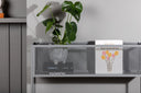 Regal Torino – Metal shelf in Beige or Light Gray