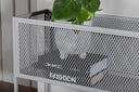 Regal Torino – Metal shelf in Beige or Light Gray