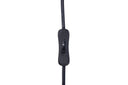 Table lamp Olivin – With an elegant smoky black lampshade