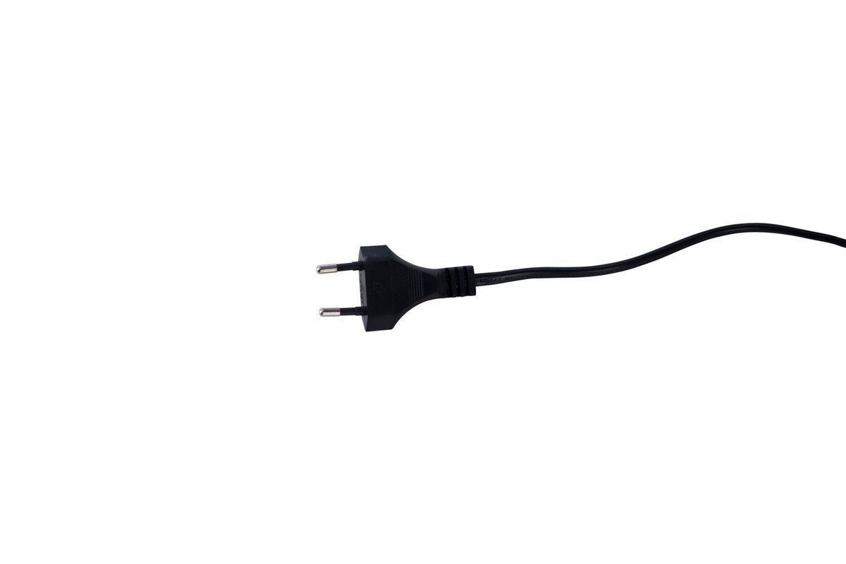 Floor lamp "Grimming" – calm black clarity with wood details